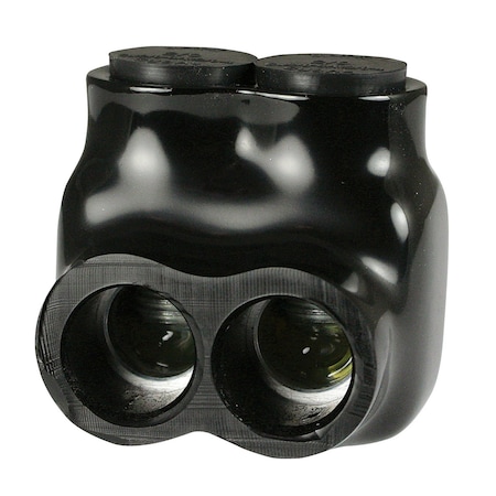 Asi 2 Port, Single Sided Multi Tap Connector, 6 - 2/0 AWG